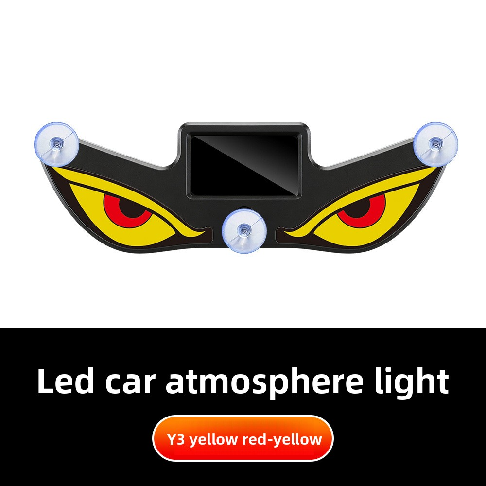 Solar Demon Eye LED Car Window Light