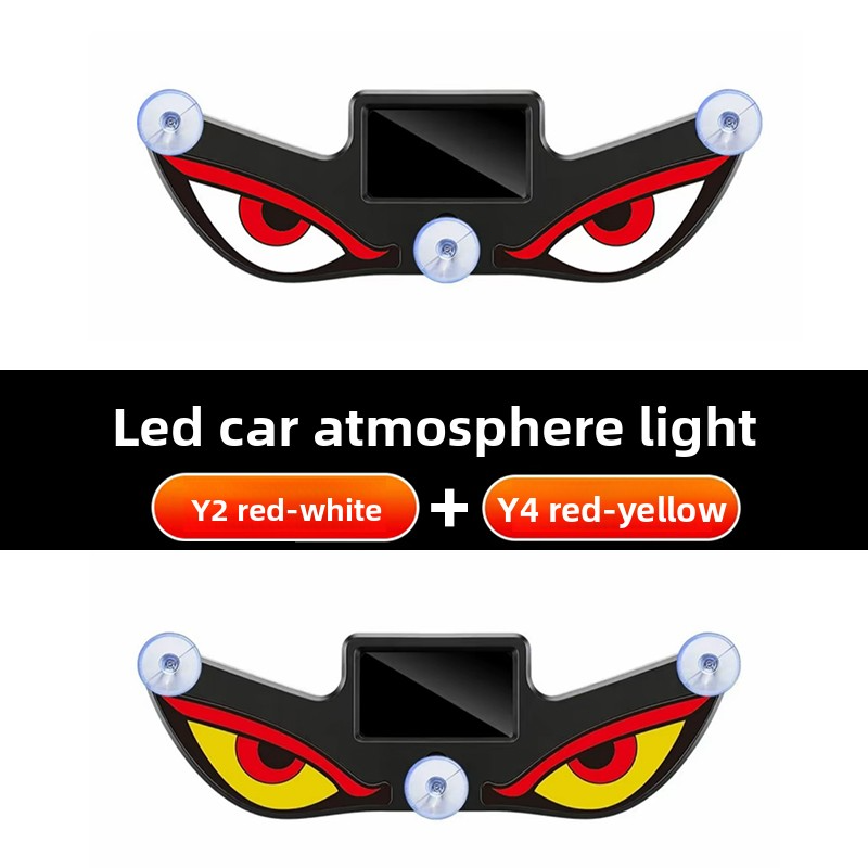 Solar Demon Eye LED Car Window Light
