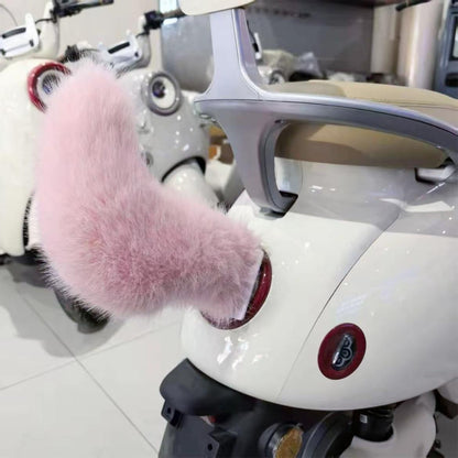 Interactive Plush Electric Car Tail - Voice & Remote Controlled