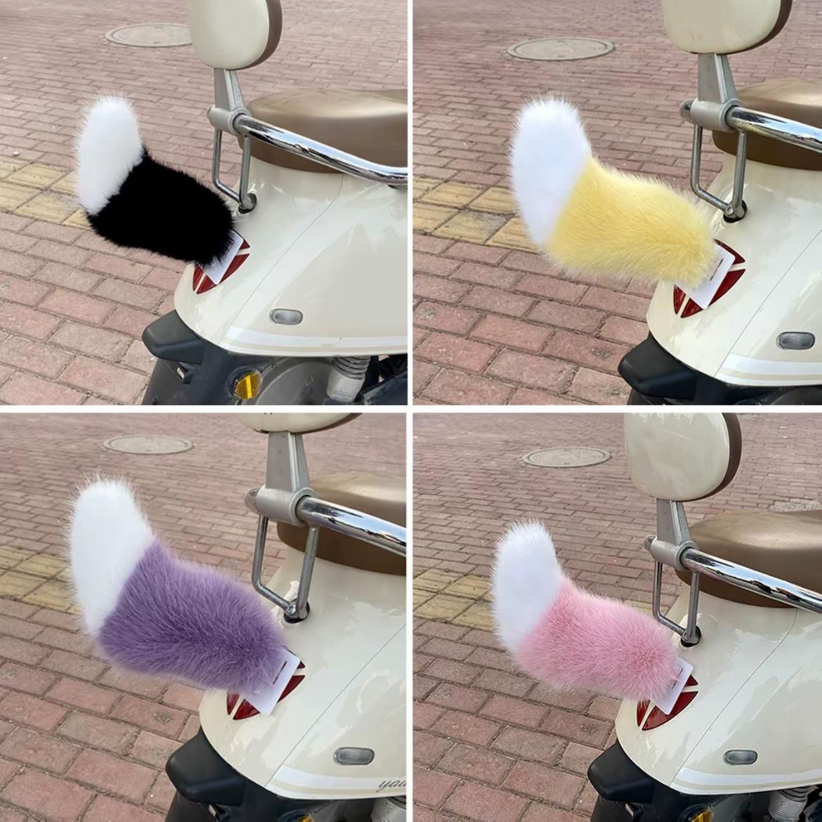 Interactive Plush Electric Car Tail - Voice & Remote Controlled