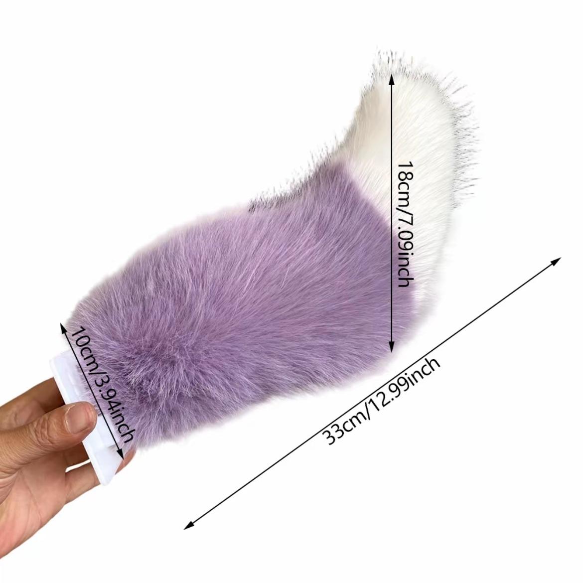 Interactive Plush Electric Car Tail - Voice & Remote Controlled