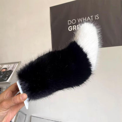 Interactive Plush Electric Car Tail - Voice & Remote Controlled