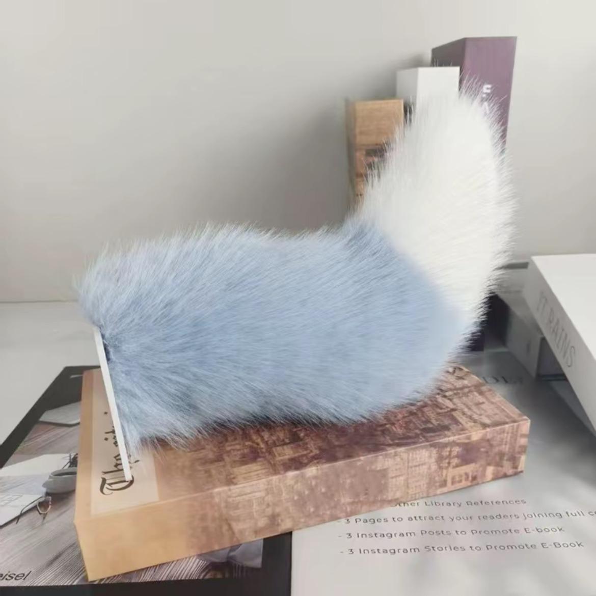 Interactive Plush Electric Car Tail - Voice & Remote Controlled