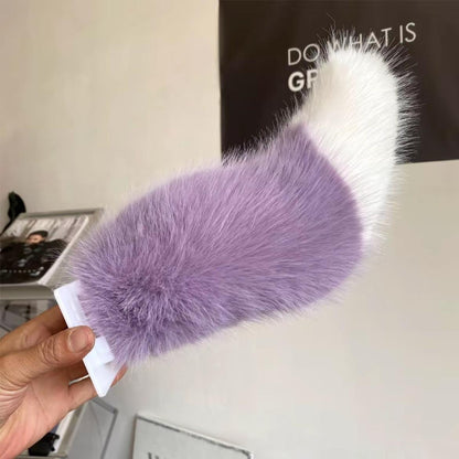Interactive Plush Electric Car Tail - Voice & Remote Controlled